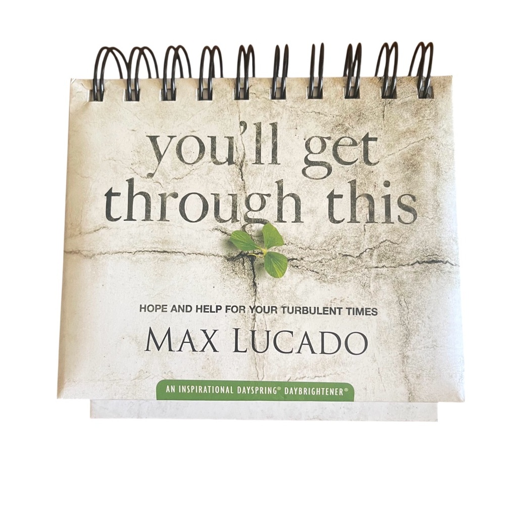 "You'll Get Through This" Inspirational Perpetual Calendar - Max Lucado